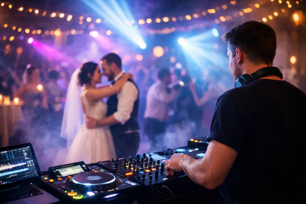 EDM Friendly Wedding DJ for Late Night Set