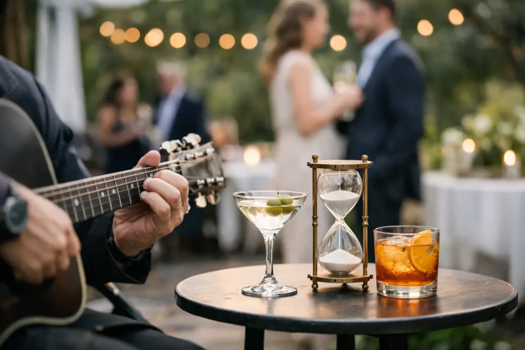 How Long Should Cocktail Hour Music Be?