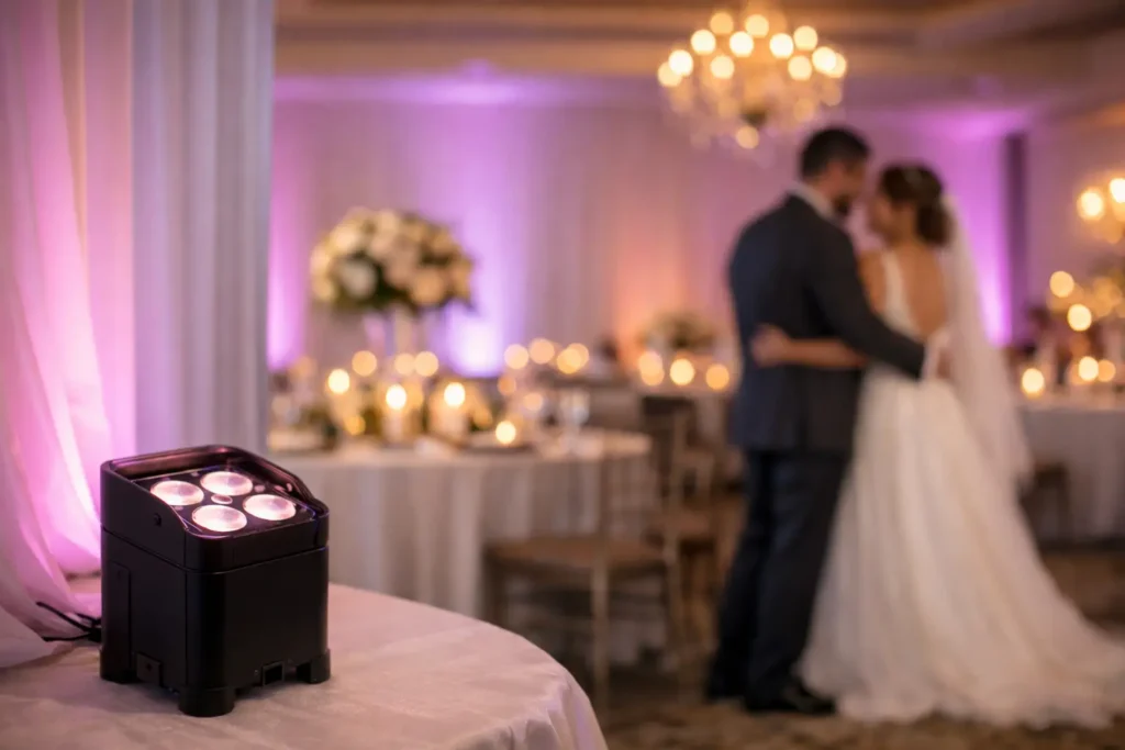 Uplighting Rental for Weddings and Events