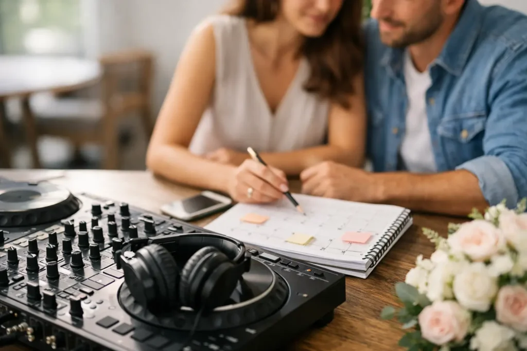 When Should We Book a Wedding DJ?