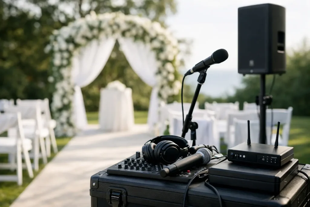 Ceremony Sound Setup Checklist for Weddings