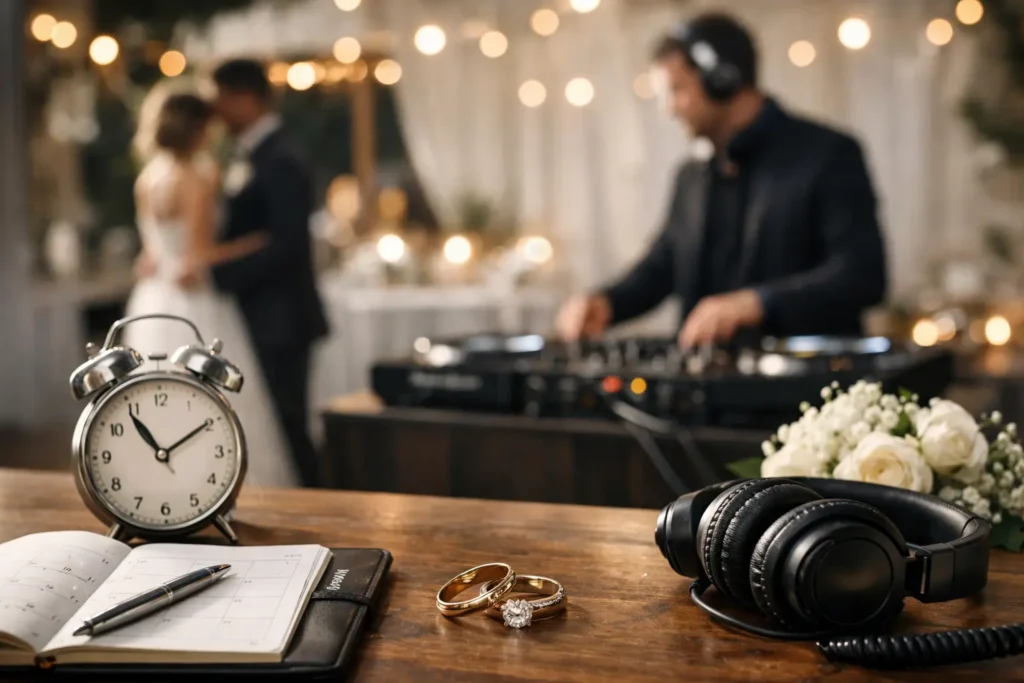 How Early to Book Wedding DJ Services