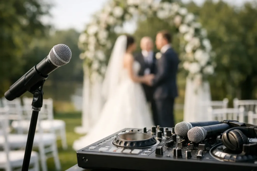 Can DJ Provide Ceremony Microphones?