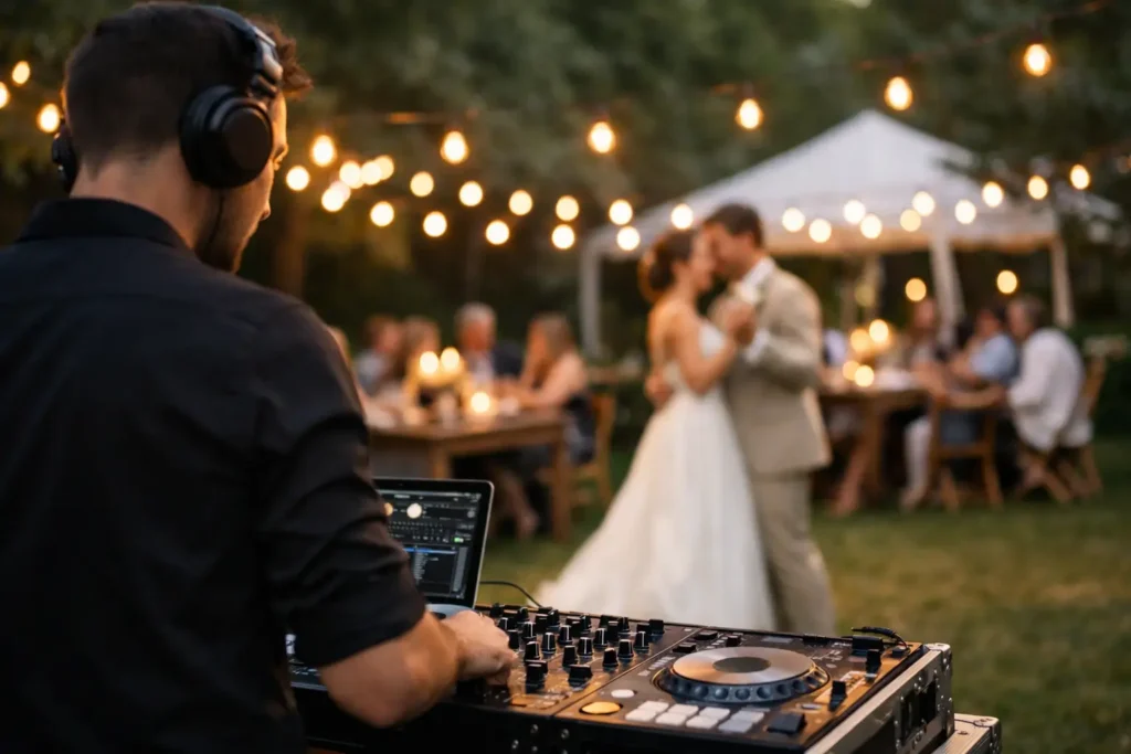 How to Choose a DJ for Backyard Wedding How to Choose a DJ for Backyard Wedding