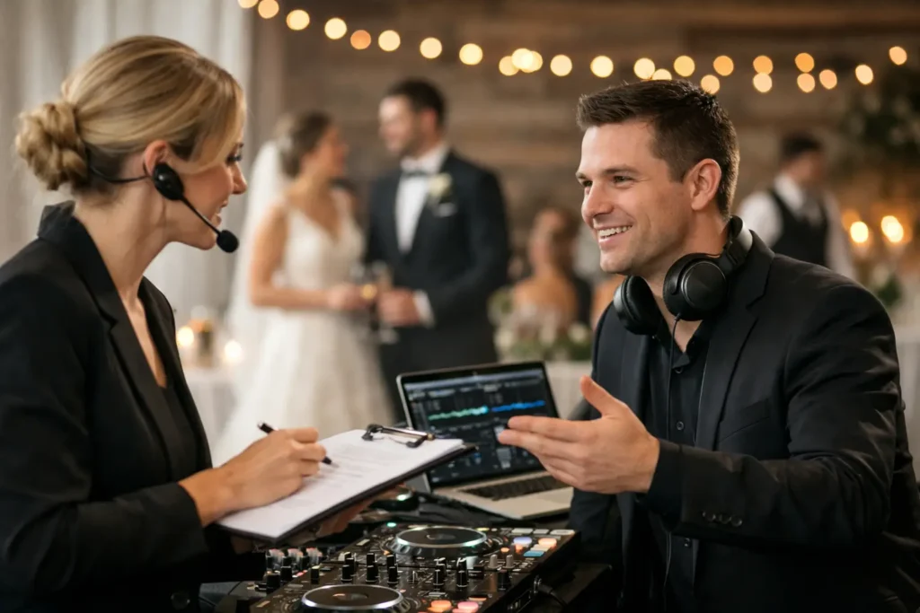 How to Coordinate Vendor Cues With DJ