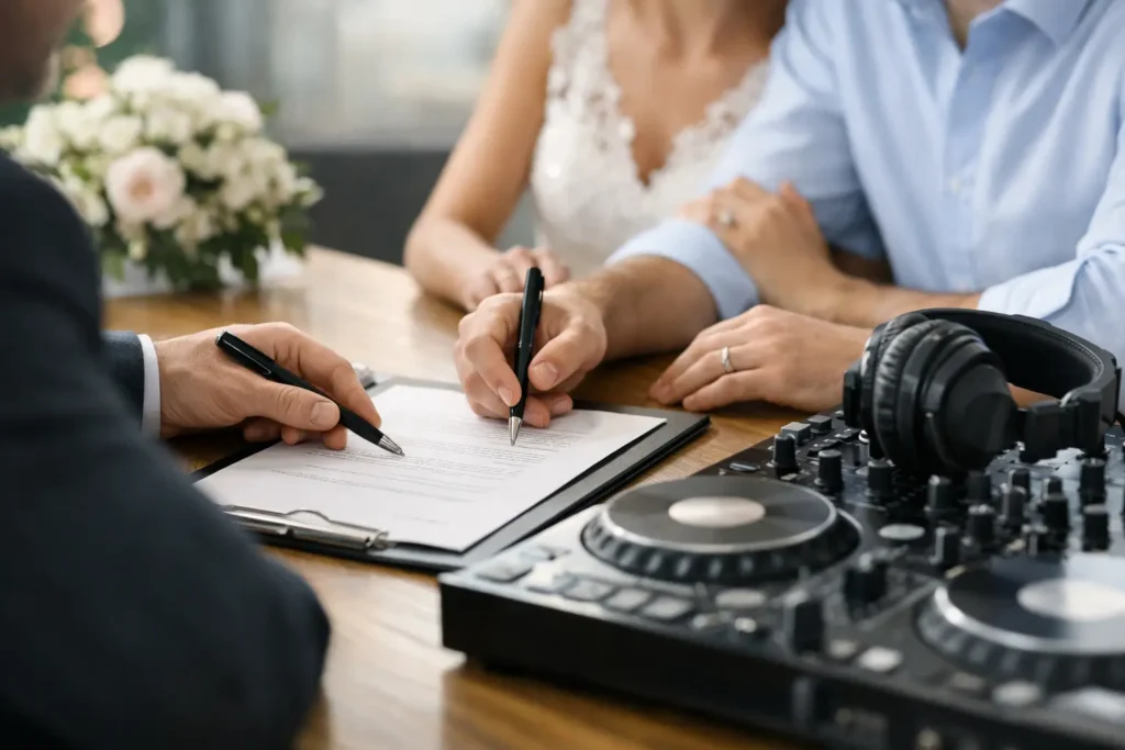 Wedding DJ Contract Terms Explained