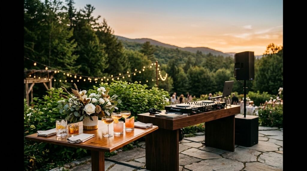Cocktail Hour Wedding Music for New Hampshire Couples