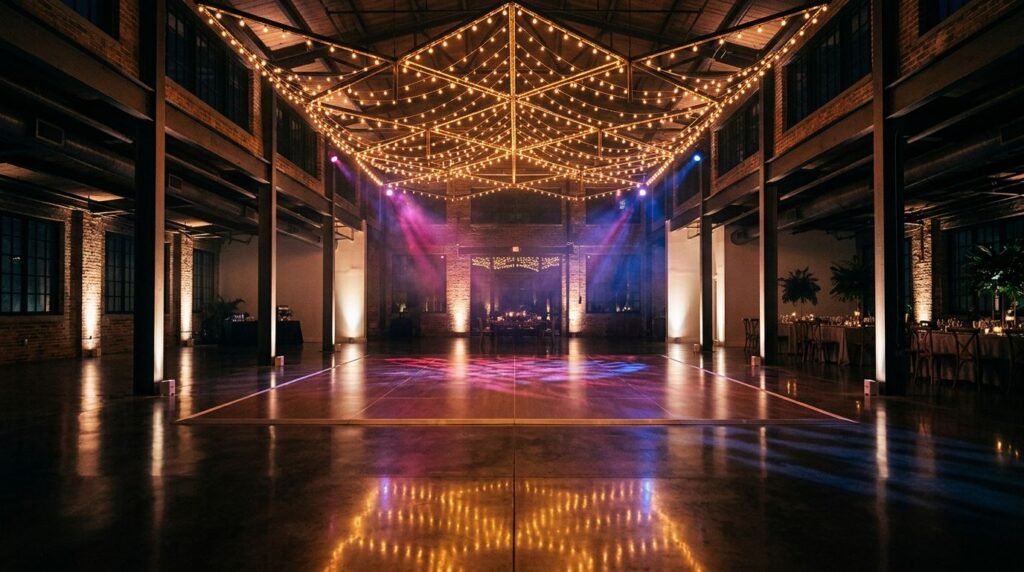 Wedding Dance Floor Lighting Ideas for Every Venue Style