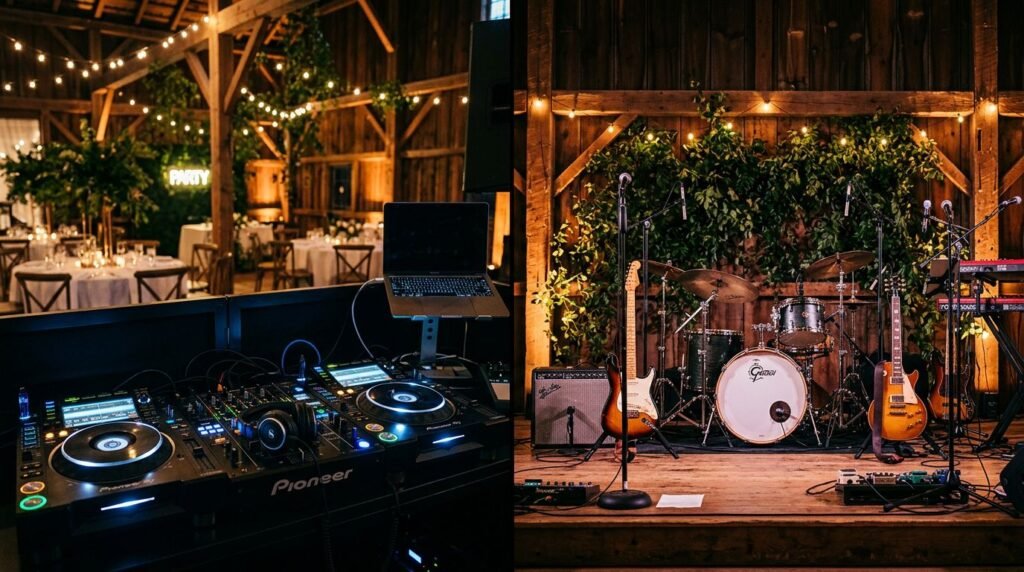 Wedding DJ vs. Band: Choosing Music for Your New Hampshire Wedding