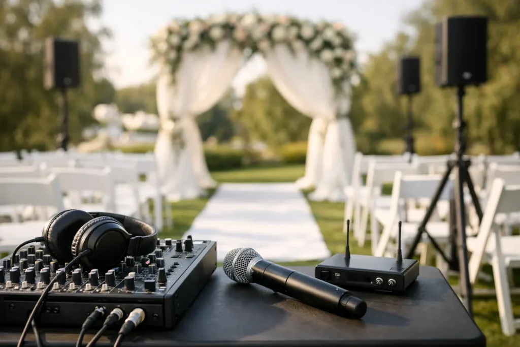10-Step Wedding Ceremony Sound Setup Checklist
