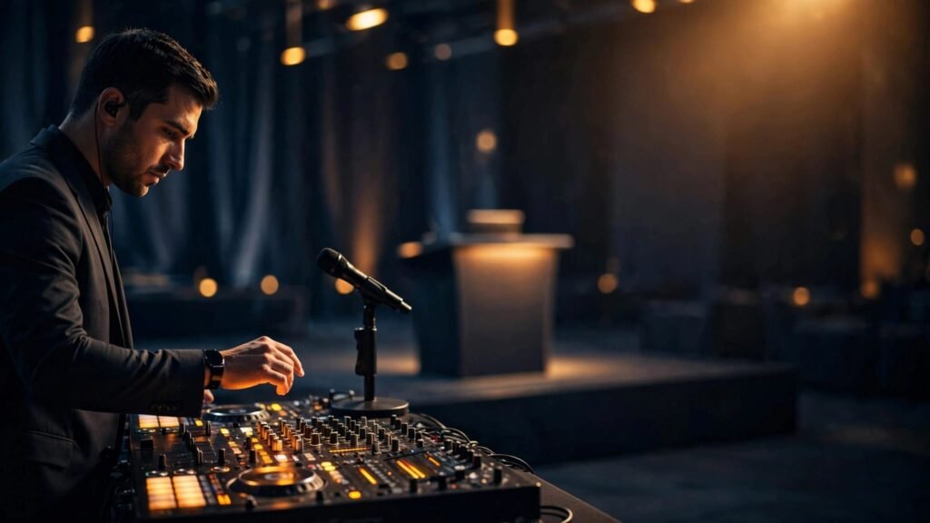 Corporate Event DJ Checklist for Speaker Handoffs corporate event DJ checklist