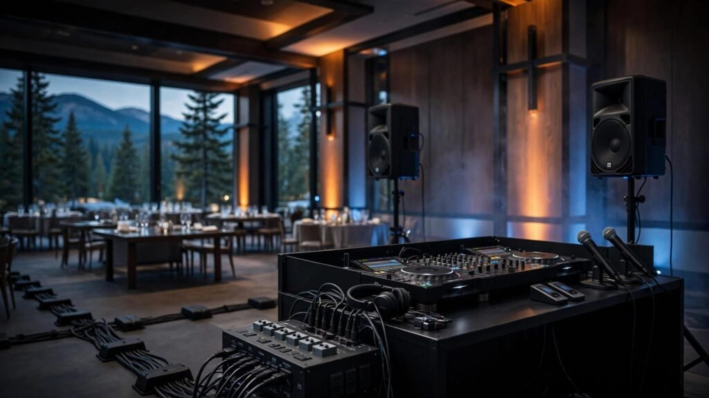 Corporate Event DJ Power Planning for New Hampshire Venues event DJ power planning