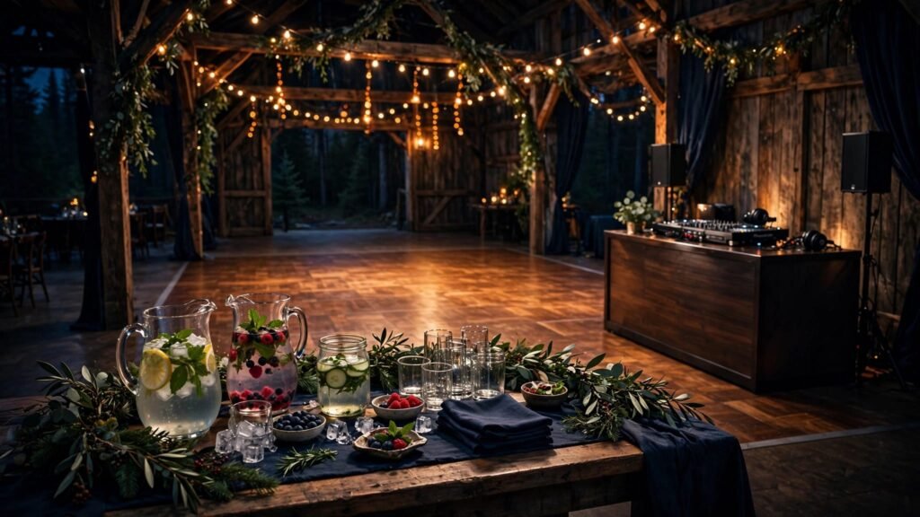 Dry Wedding Reception DJ Planning in New Hampshire dry wedding reception