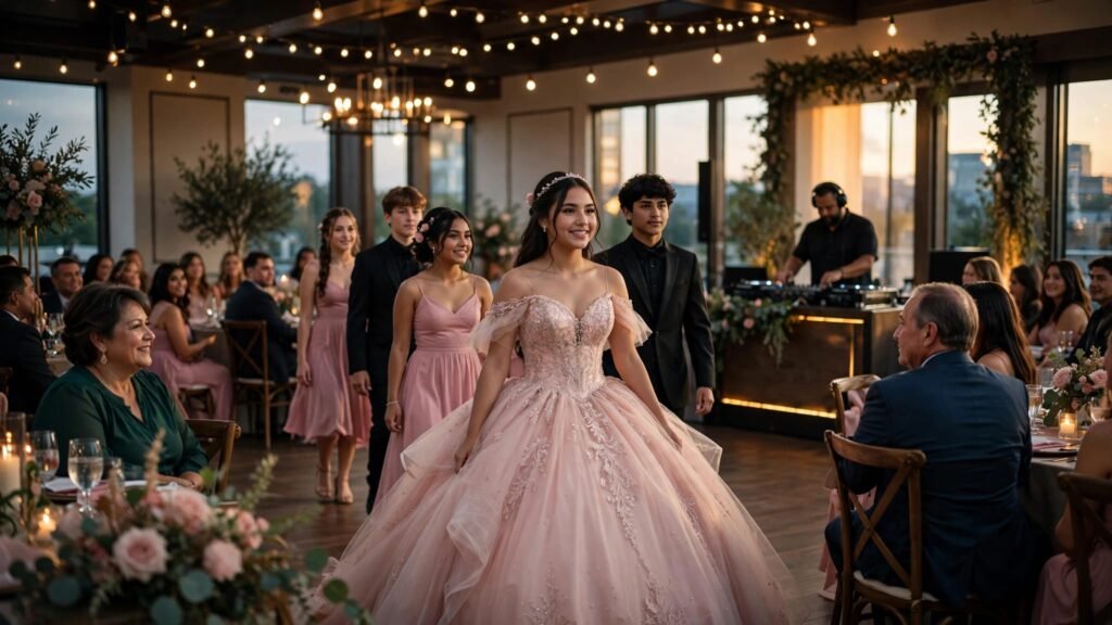 quinceañera DJ timeline