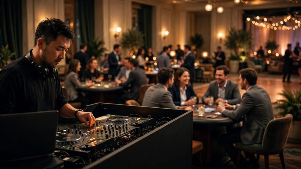 corporate casino DJ
