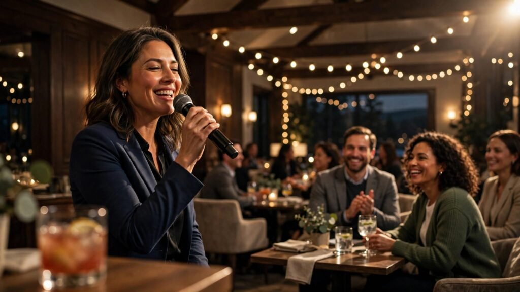 corporate karaoke