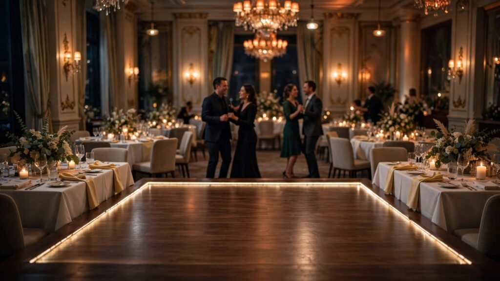 corporate event dance floor